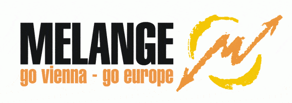 Melange, go vienna, go europe - Logo