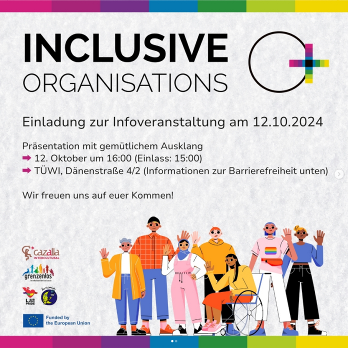 Inclusive Organisations, 12.10. im Tüwi